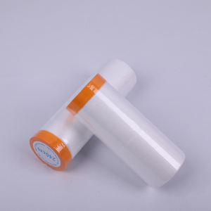 Cinta de Enmascarar de Plástico Suave de Primera Calidad en Oferta, Rollo de Cinta de Enmascarar Preencintada para Protección de Pintura - Product Image 2