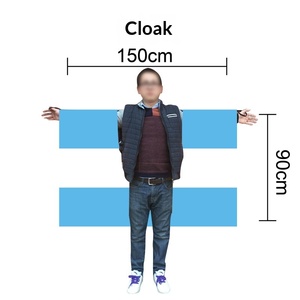 Para 48 Capas de Equipo 2026 para Artículos de Aficionados EE. UU.-Canadá-México, para Animación en Estadios, Chales, Banderas, Poliéster, Rectangulares - Product Image 3