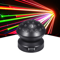 Éclairage laser QSE Storm RGB 40W DMX512, lumières laser activées par le son, à intensité variable, pour scène, club, discothèque, parc à thème, événements
