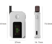 Alat Tes Alkohol Sensor Elektrokimia Presisi Tinggi dengan Baterai Lithium Breathalyzer untuk Alkohol
