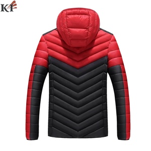 Chaqueta de Invierno Acolchada con Capucha para Hombre, Color Sólido, Estilo Casual, con Logotipo Frontal, Resistente al Viento, Transpirable y de Secado Rápido, 2026 - Product Image 2