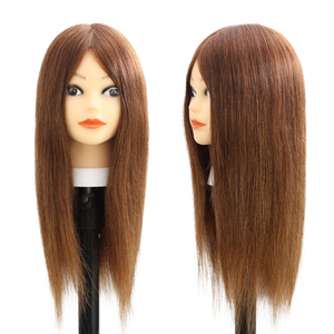 หัวหุ่นฝึก<span class=keywords><strong>สอน</strong></span>ทำผมหญิง คุณภาพสูง ราคาถูก <span class=keywords><strong>ผม</strong></span>แท้ 100% - Product Image 1