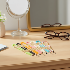 Chaîne de verrouillage en plastique trois-en-un de 70 cm pour pièces de lunettes Cadena Para Gafa - Product Image 2