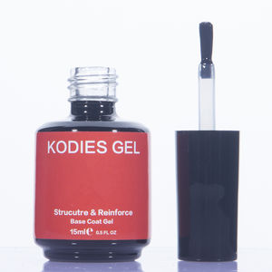 Esmalte de <span class=keywords><strong>uñas</strong></span> en gel reforzado con logotipo personalizado, base selladora fuerte, etiqueta privada/logotipo personalizado, peg - Product Image 1