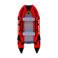 Bateau gonflable YAHATSU 2.3m 2.7m 3m 3.3m 3.6m 4m 4.3m pour la pêche et le sauvetage peut correspondre au moteur de bateau hors-bord 2hp 3hp 6hp