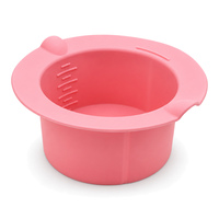 Revêtement Réutilisable en Silicone pour Chauffe-Cire 500ml, Bol Antiadhésif de Remplacement pour Pot Chauffe-Cire d'Épilation