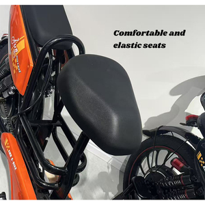 Vélo électrique à batterie au plomb avec pneus de 20 pouces, selle rembourrée et tige de selle amortissante <span class=keywords><strong>pour</strong></span> un confort de conduite longue distance - Product Image 3