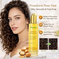Emballage personnalisé Huile essentielle d'eucalyptus bio marocaine sans sulfate réparatrice hydratante en profondeur longue durée pour les cheveux