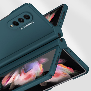 Funda para Teléfono con Ranura para Bolígrafo para Samsung <span class=keywords><strong>Galaxy</strong></span> <span class=keywords><strong>Z</strong></span> Fold2 5G, Funda Plegable de Alta Calidad para Teléfono Móvil, Funda Plegable para <span class=keywords><strong>Galaxy</strong></span> W22 5G - Product Image 2