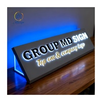 Letrero Luminoso LED 3D Personalizado para Exteriores con Logotipo, Diseño Publicitario Gratuito para Decoración de Marcas Comerciales