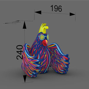 Globo Inflable Gigante Personalizado de 2.4m con Diseño de Animal Impreso para Exhibición y Promoción en Interiores y Exteriores - Product Image 5