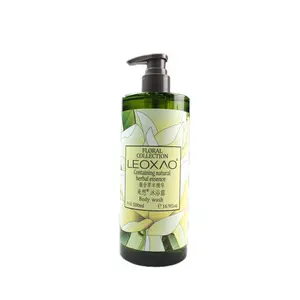 Gels douche exfoliants blanchissants 500ml pur organique végétalien fruits éclaircissant gommage lavage du corps shampooing Carton adultes hôtel shampooing