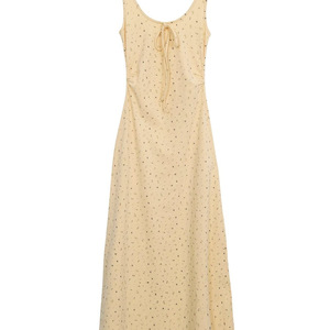 Women's Summer Floral Maxi Dress <b>Spaghetti</b> <b>Strap</b> Natural Waist Breathable Leisure Casual Dress - Product Image 5