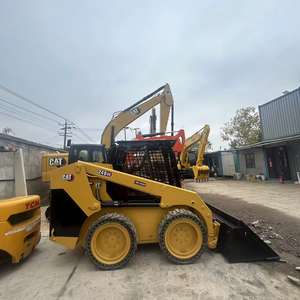 Cargador Caterpillar CAT 246D3 usado de buena calidad y en excelentes condiciones a la venta - Product Image 3