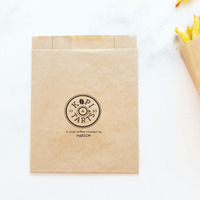 Fournisseur chinois de sacs en papier kraft brun recyclables personnalisés pour aliments, avec impression flexo pour emballages de pizzas et de champagne