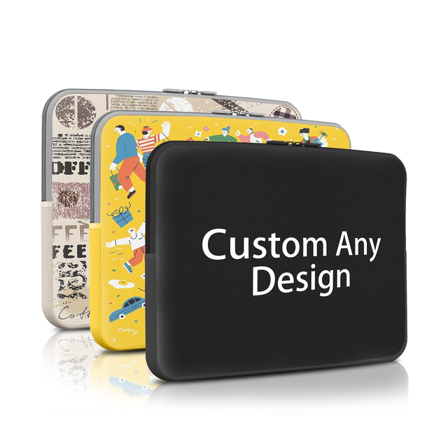 Customize Logo 13 13.3 14 15.6 16 Inch Waterproof Soft Neoprene Laptop Sleeve Bag