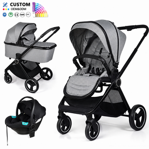 Coches para Bebés. Cochecito <span class=keywords><strong>de</strong></span> Bebé <span class=keywords><strong>de</strong></span> Lujo 3 en 1 con Silla <span class=keywords><strong>de</strong></span> Auto, Carrito y Cochecito <span class=keywords><strong>de</strong></span> Viaje para Bebé - Product Image 3