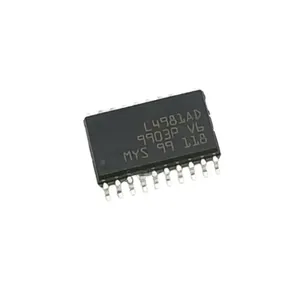 ส่วนประกอบอิเล็กทรอนิกส์ดั้งเดิม L4981 IC PFC CTR AV CURR 100KHZ 20DIP