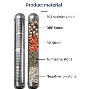 Bâtonnets ionisants pour purificateur d'eau : Augmentent le pH, charge négative, bâtonnets d'eau alcaline structurée - Product Image 2