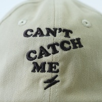 Casquette tendance et stylée, casquette de papa non structurée à 6 panneaux, visière incurvée, logo brodé, casquette snapback en coton