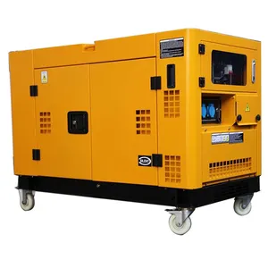 hot selling 15kVA diesel generators 3kw 4kw 7kw silent type diesel generator set in brazil