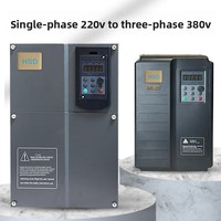 Convertisseur de fréquence variable monophasé 220V vers triphasé 380V ; Variateur de fréquence HSD7000 pour moteur triphasé 380V