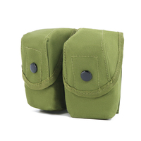 Pochette tactique en polyester Frag Double Grenade Smoke Dummy MOLLE Bag Porte-revues
