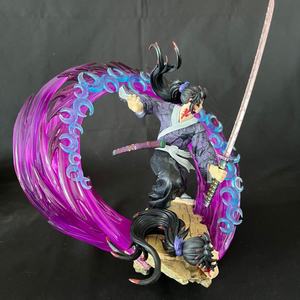 2 Estilos, Figura de Acción de Anime de 20 cm de Demon Slayer, Kokushibo Tsugikuni Yoriichi, Modelo Coleccionable de PVC - Product Image 4