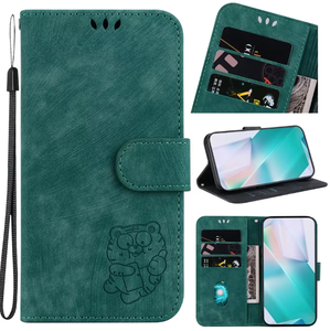 Funda de Cuero Mate con Diseño de Tigre para <span class=keywords><strong>iPhone</strong></span> 17 Air, 17E, 16E, 16, 15, 14, 13 Pro, 12 Mini, 11 Pro Max, X, XS, XR, 7, 8, 6 Plus, con Función de Soporte - Product Image 2
