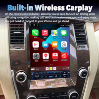 Écran de voiture Tesla Android 13 Auto Video Player Radio GPS Navigation Head Unit Carplay pour Nissan Patrol Y62 Y61 Armada 2010 2020