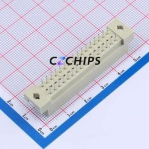 KSM9001-17321C 332 Board-to-Board & Backplane Connector Through hole Component THT,P=2.54mm Connector 32P 2.54mm Through Hole 3 - Product Image 2