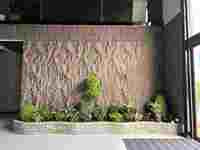 PU feuille de pierre artificielle panneau mural étanche polyuréthane champignons mousse intérieur extérieur 3D modèle ignifuge hôtel moderne