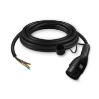 Câble de charge pour véhicule électrique Zencar 16A 32A Type 2 IEC 62196-2 T2, 3,6 kW 7,4 kW 11 kW 22 kW, TPU 5 m, certifié TUV