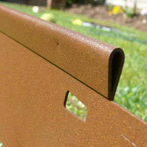 Bordure de jardin en acier corten de 20mm de diamètre, personnalisable, pour bordure de pelouse - Product Image 2