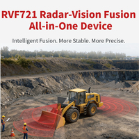 RVF721 Système de Fusion Radar-Vision Tout-en-un pour Véhicules de Construction, pour l'Évitement des Collisions