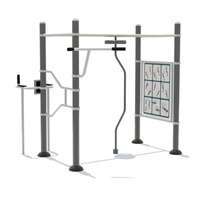 Zhenhong - Equipo de Ejercicio al Aire Libre de Acero Inoxidable de Alta Calidad y Ecológico, 1 Año de Garantía, Servicio OEM/ODM, para Parques y Comunidades