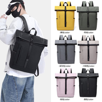 Tas Ransel Bisnis Ringan Tahan Air dengan Logo Custom, Kantong Laptop Berlapis, dan Banyak Kompartemen untuk Perjalanan Singkat dan Kerja