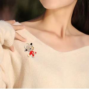 Weiman anno zodiacale della spilla mascotte bue, spilla simpatico cartone animato, accessorio di abbigliamento, abito, lana, corpetto Versatile - Product Image 4