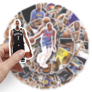 50 sticker Usticker sticker Sports asketball Superstar foto deportes para adolescentes regalo sticker Evin ururant pegatina - Product Image 3