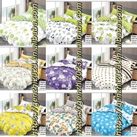 Draps de lit 2 places ensemble de literie queen size drap plat draps de lit en coton 4 pièces ensemble pour lit queen size