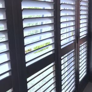 Fabrik benutzer definierte Holz plantage Fensterläden direkt aus China