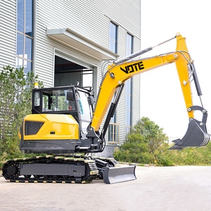 Mini Excavadora de Alta Calidad de 6.5 Toneladas con Motor EPA, Excavadora de Orugas de 2 Toneladas y 1 Tonelada, Excavadora Pequeña en Venta, la VTW-65 es una Excavadora de 6.5 Toneladas - Product Image 3