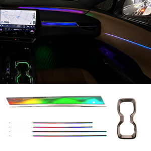 Éclairage d'ambiance intérieur LED 256 couleurs style cristal pour Lexus RX 2023-2025 – Bande lumineuse d'ambiance, accessoires de mise à niveau - Product Image 1