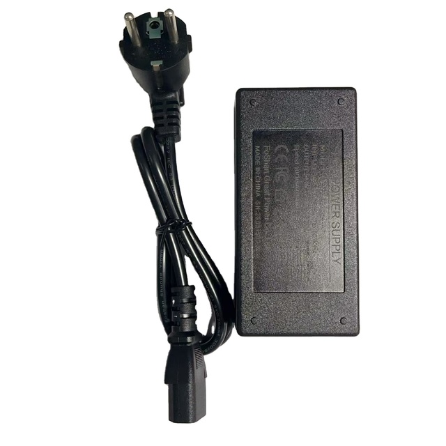 Active PoE Injector 54VDC 0.55A 30W PoE Adapter IEEE802.3AT 2.5G POE Power Supply with EU Cable for CCTV Camera Wifi Networking