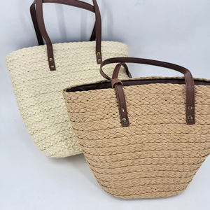 Sacs à main tissés à la main en corde de papier écologiques, durables et de grande capacité pour les <span class=keywords><strong>vacances</strong></span> d'été à la <span class=keywords><strong>plage</strong></span> - Product Image 6