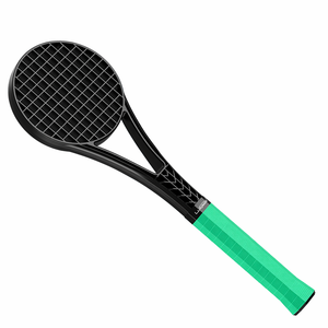 Raquette de tennis de qualité professionnelle, mini-raquette de tennis pour les entraînements d'équipe des clubs de tennis - Product Image 1