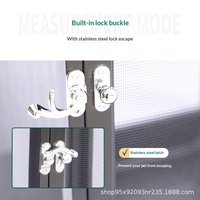 Cage pour reptiles en alliage d'aluminium, enclos en maille pour animaux de compagnie, pour caméléon, lézard, serpent, habitat à haute ventilation