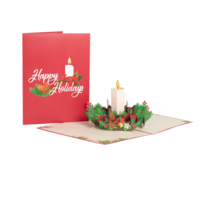 Offre Spéciale carte de Noël Pop Up 3D artisanale de luxe, carte de voeux unique pour la célébration des vacances - Product Image 1