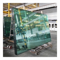 Panneaux en verre trempé transparent 10 mm 12 mm pour cloison de bureau en verre sans cadre, sur mesure, vente en gros, fabricant