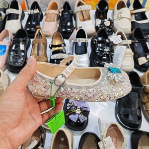 Nouvelles ballerines de princesse pour filles, dessus en PU, pour la saison printemps-automne, chaussures de danse, chaussures de campus - Product Image 5